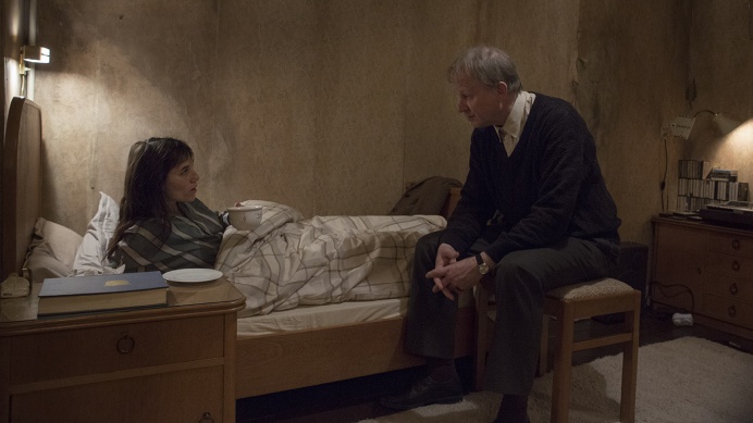 A brilliant double-act: Charlotte Gainsbourg and Stellan Skarsgård in 'Nymphomaniac'.